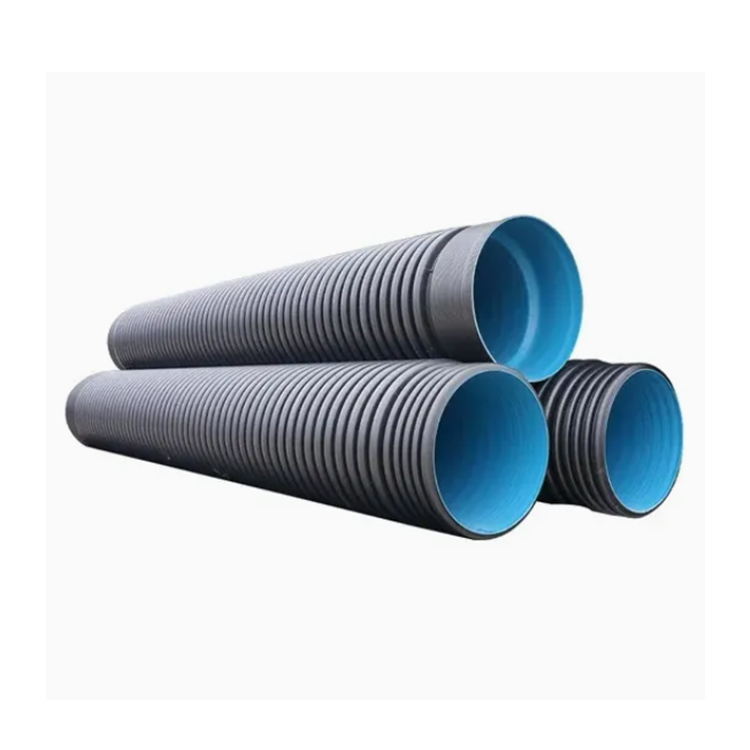 Горманая гофрированная гофрированная труба DWC HDPE