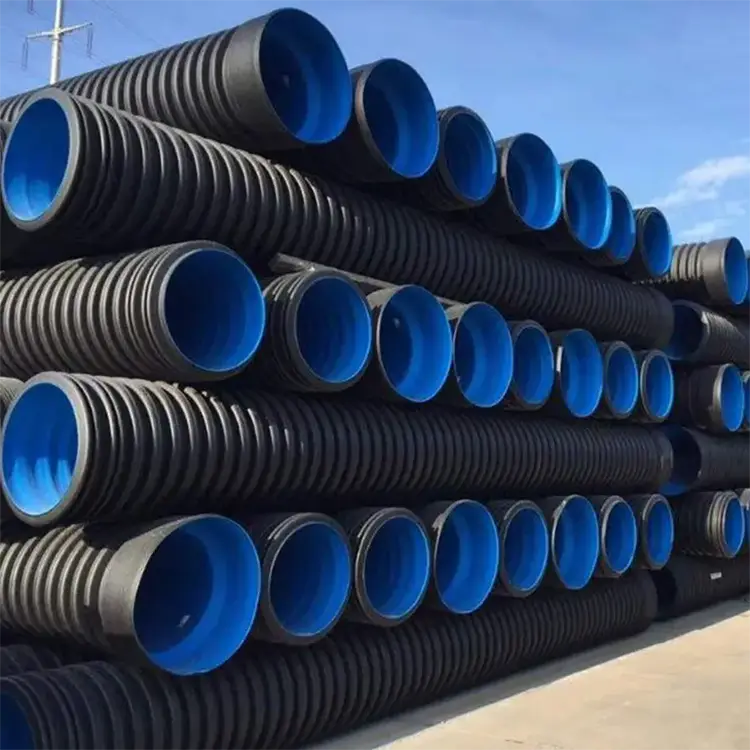 Горманая гофрированная труба HDPE