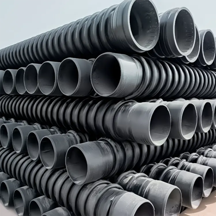 HDPE скрученной каратной трубы